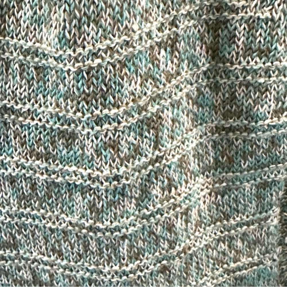 Talbot’s 100% Linen Textured Knit Sweater Cap Sleeves Sz S - Picture 3 of 4
